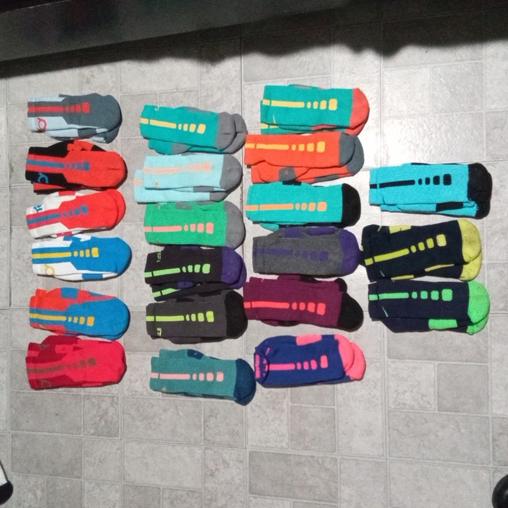 Nike Elite KD LeBron Basketball socks lot #3